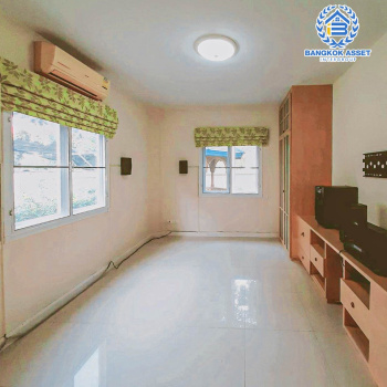 *****บ้านมือสองย่านนนทบุรี ม.เพอร์เฟคมาสเตอร์พีช รัตนาธิเบศร์ หลังมุม! เนื้อที่กว้างขวางแบบจัดเต็ม 106.7 ตร.ว. ฟังก์ชันจัดหนักถึง 5 ห้องนอน 5 ห้องน้ำ จอดรถได้ 2 คัน  บนทำเลติดถนนรัตนาธิเบศร์ ใกล้รถไฟฟ้าสายสีม่วง "สถานีไทรม้า" และทางด่วน "งามวงศ์วาน"